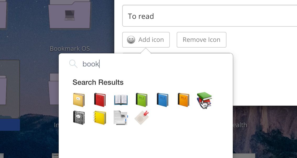 Folder icons
