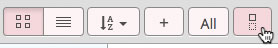 Custom sort toggle