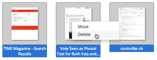 Delete multiple items