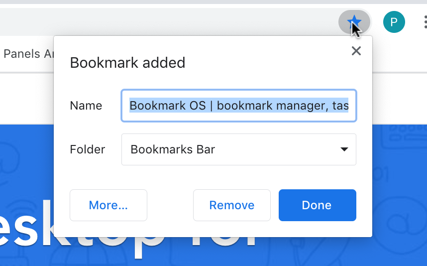 google chrome bookmarks chrome webstore